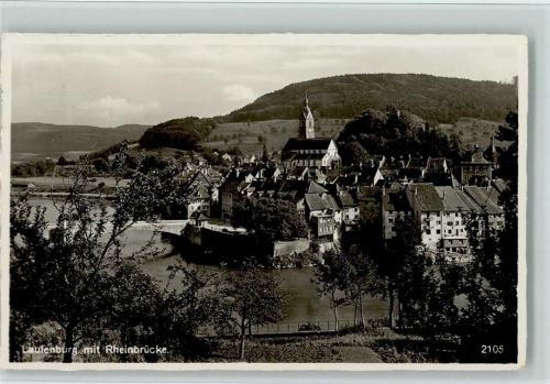 5080 Laufenburg - mit Rheinbrücke Militärsache Feldpost