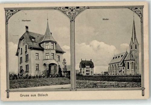 8180 Bülach 1911 - Kirche