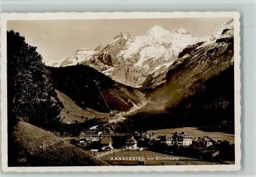3718 Kandersteg - Blüemlisalp