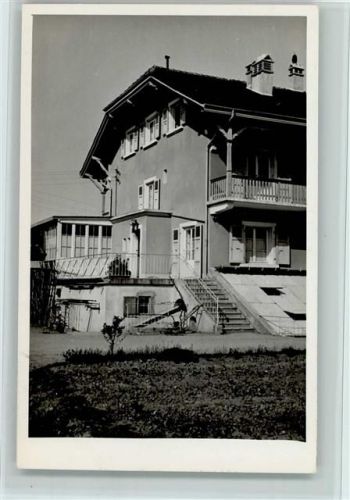 1295 Mies Foto AK Maison de Repos de Pierre a Peny . sehr gute Erhaltung AK