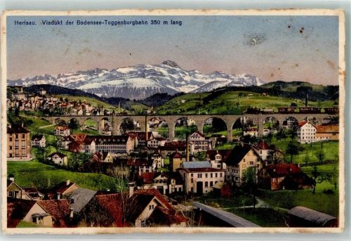 9100 Herisau Gebrauchsspuren Viadukt Bodensee-Toggenburgbahn
