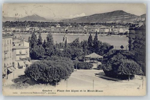 1200 Genève Genf - Panorama Mont Blanc AKU2