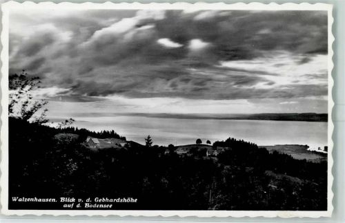 9428 Walzenhausen - Blick von der Gebhardshöhe auf den Bodensee