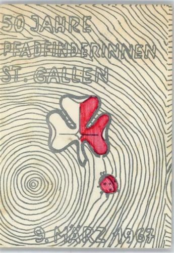9000 St. Gallen S. Gallo - 50 Jahre Pfadfinderinnen 1967