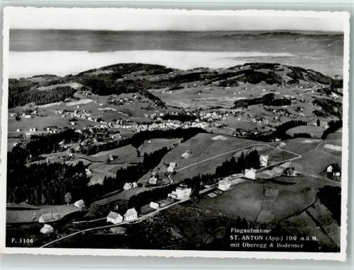 St Anton Oberegg - Flugaufnahme Bodensee