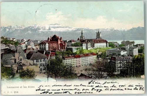 1000 Lausanne Losanna 1904