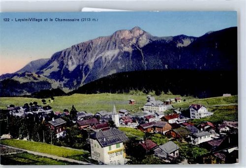 1854 Leysin - Chamossaire