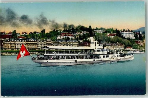 Vierwaldstättersee Raddampfer Uri Binnenschiff