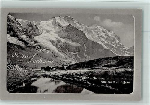 Kleine Scheidegg Milka Chocolat Werbung Nr. 23 - sehr gute Erhaltung Suchard Schokolade