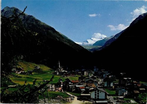 3905 Saas-Almagell - Ortsansicht AKU2