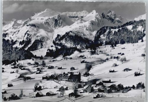 9658 Wildhaus Oberdorf SG - Silberplatte