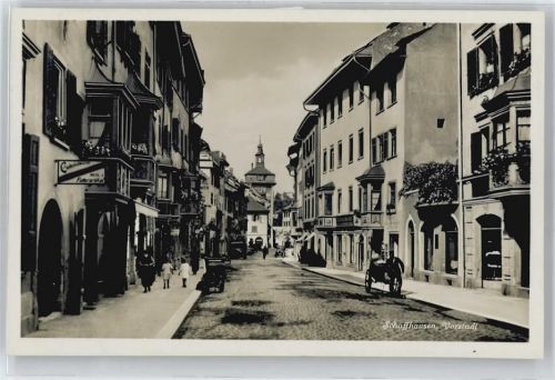 8200 Schaffhausen Sciaffusa - Vorstadt, Straßenpartie