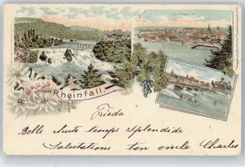 8200 Schaffhausen Sciaffusa - Rheinfall, Munot