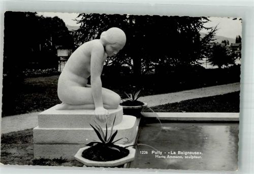1009 Pully - Die Badende v. Harro Ammann