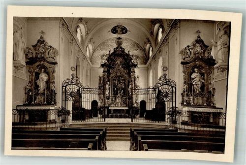 6274 Eschenbach LU Foto AK Kloster- Kirche Frauenkloster