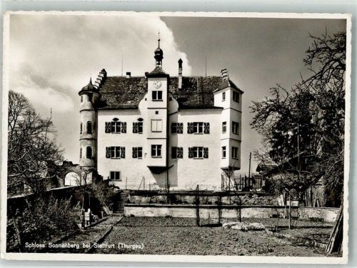 9507 Stettfurt Foto AK Schloss Sonneberg