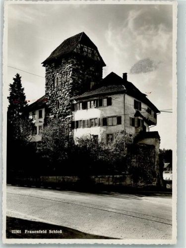 8500 Frauenfeld 1947 Foto AK Schloss