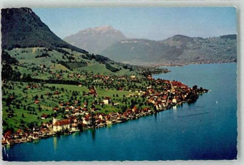 6375 Beckenried - Fliegeraufnahme Pilatus