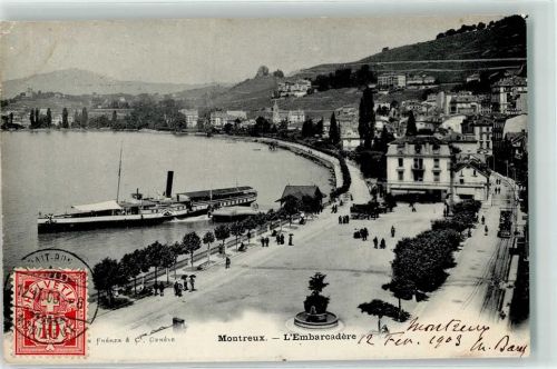 1820 Montreux 1903 - Dampfschiff
