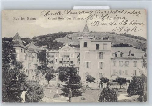 1880 Bex - Grand Hotel des Bains