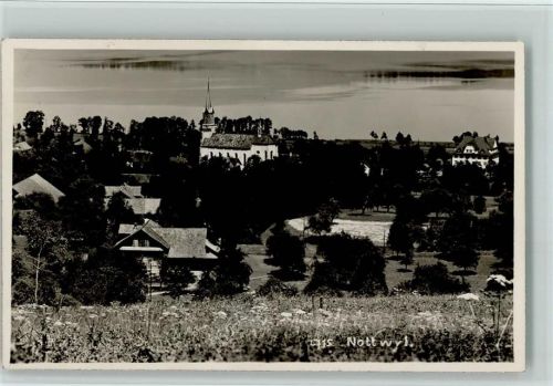 6207 Nottwil 1931 Foto AK Vue generale