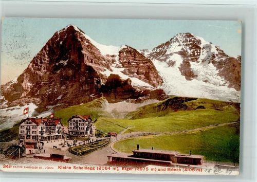 3823 Kleine Scheidegg - Eiger und Mönch