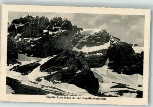 Gspaltenhornhütte 1916 Winter Spaltenhorn