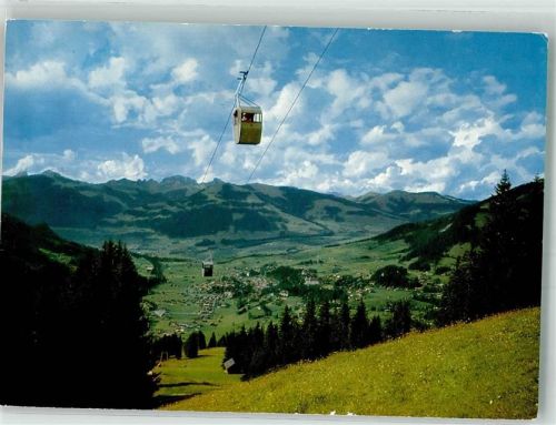 Wispile 1981 Foto AK Seilbahn