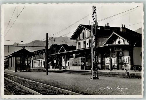 1880 Bex - Bahnhof