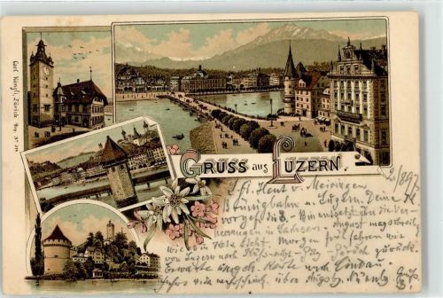 6000 Luzern Lucerne 1897