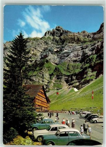 Schwägalp - Gasthaus Talstation Gyrenspitz Seilbahn Säntis