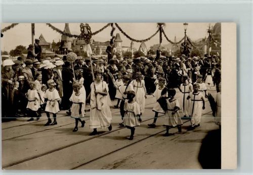 6000 Luzern Lucerne 1922 Foto AK Festzug - Sängerfest 1922 AK