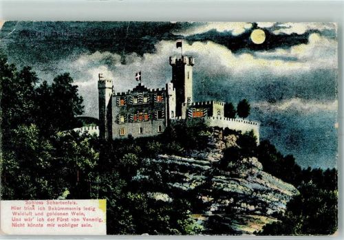 5430 Wettingen Mondschein Schloss Schartenfels