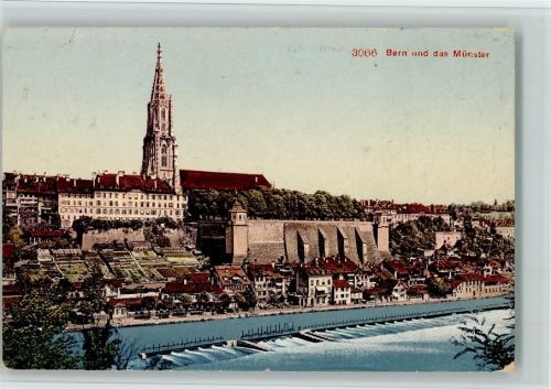 3000 Bern Berne 1912 - und das Münster