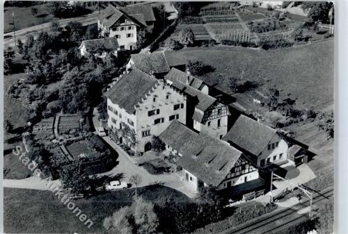 8805 Richterswil - Fliegeraufnahme, Heimatwerkschule Mülene