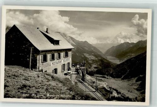 7710 Alp Grüm - Gasthaus Belvedere Hüttenstempel