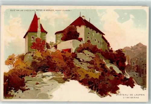 3177 Peter und Kohler veveyLaupen BE - Schloss