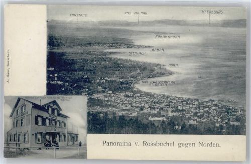 9035 Grub AR - Panorama, Gasthaus, Pension Rossbüchel