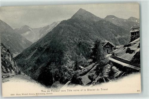 1925 Finhaut - Tete noir Glacier du Trient
