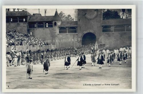 1800 Vevey - Winzerfest 1927