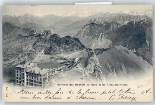 1824 Caux Rochers-de-Naye - Hotel, Alpes Bernoises