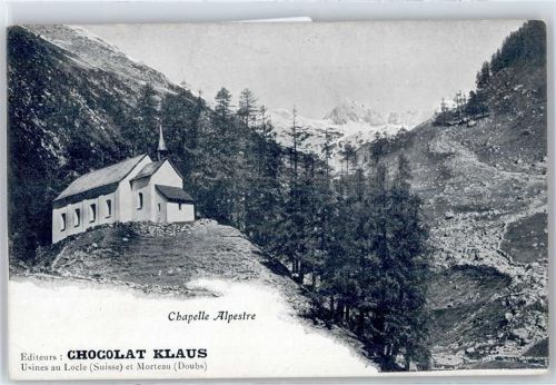 Chapelle Alpestre Klaus Schokolade