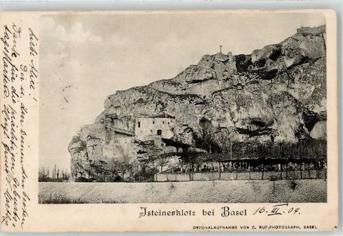 4000 Basel Bâle 1904 - Isteinerklotz
