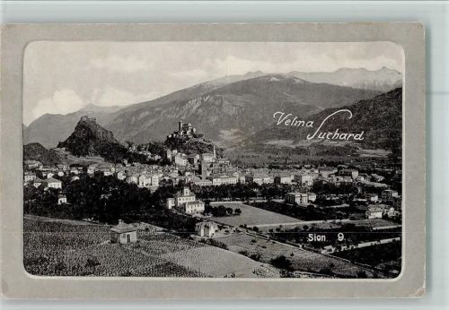 Sion Montorge Velma Chocolat Werbung Nr. 9 - gute Erhaltung Suchard Schokolade