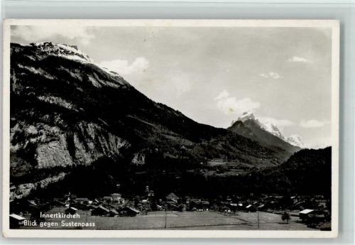 3862 Innertkirchen 1941 - Blick gegen Sustenpass