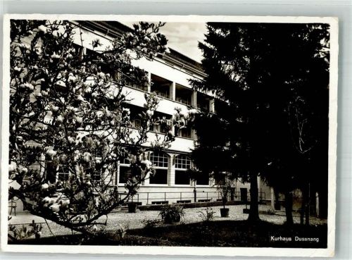 8374 Dussnang 1956 Foto AK Hotel Kurhaus