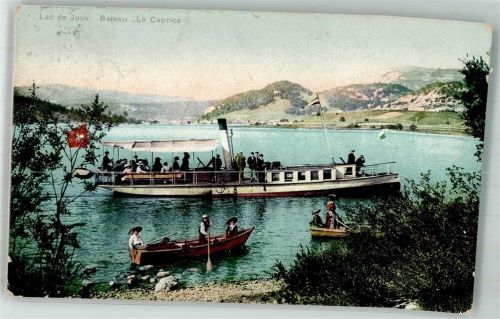Vallée de Joux 1910 Foto AK Lac de Joux