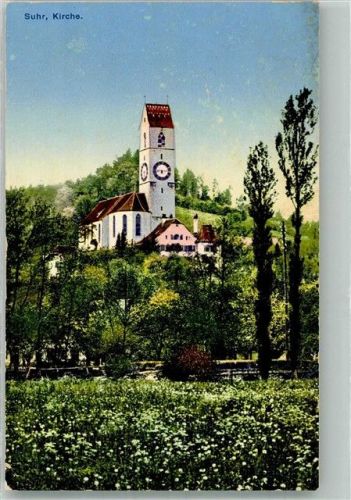 5034 Suhr 1915 Foto AK Kirche