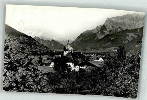 7205 Zizers 1963 Foto AK St. Johannes-Stift