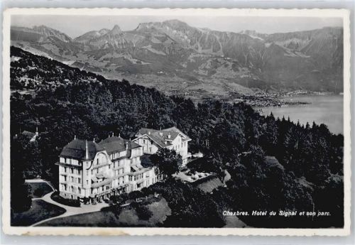 1071 Chexbres Gebrauchsspuren Hotel du Signal AKU2